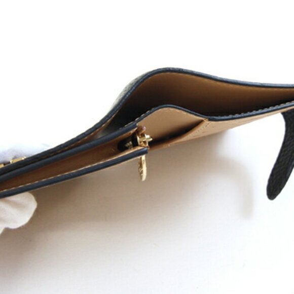 LOUIS VUITTON Black Leather Wallet - Picture 3 of 6